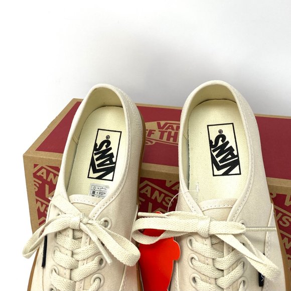 VANS Authentic Gum Canvas Caramel  Men Sneakers - Picture 12 of 15